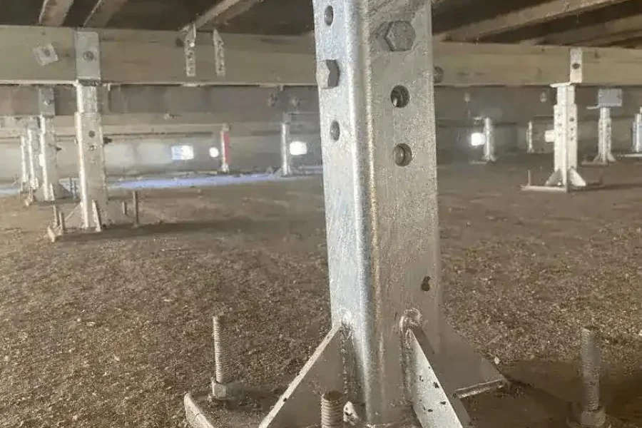 Steel Push Pier Installation in North Fort Myers, FL
